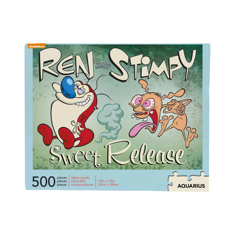 Ren And Stimpy 500 Piece Jigsaw Puzzle
