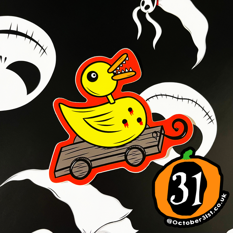 Evil Duck Vinyl Sticker