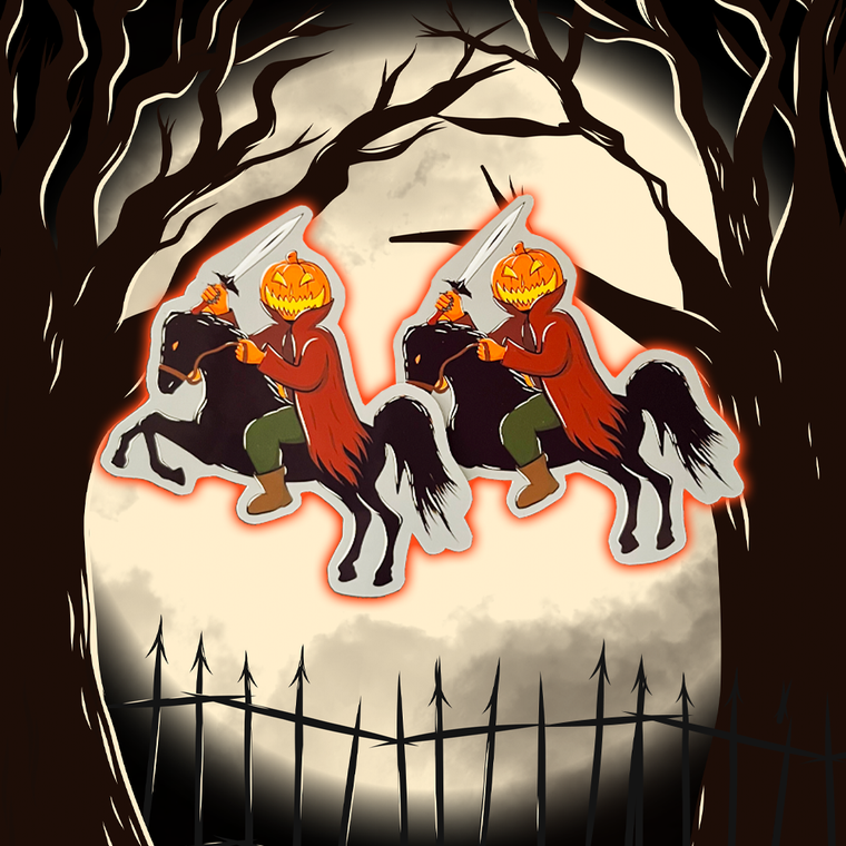 Headless Horseman Sticker