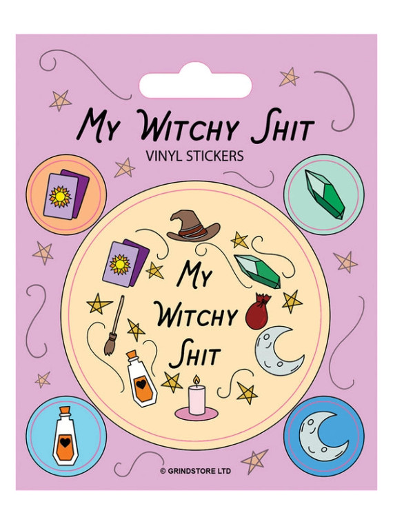 Witchy Shit Sticker Set