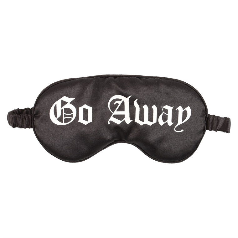 Go Away Satin Eye Mask