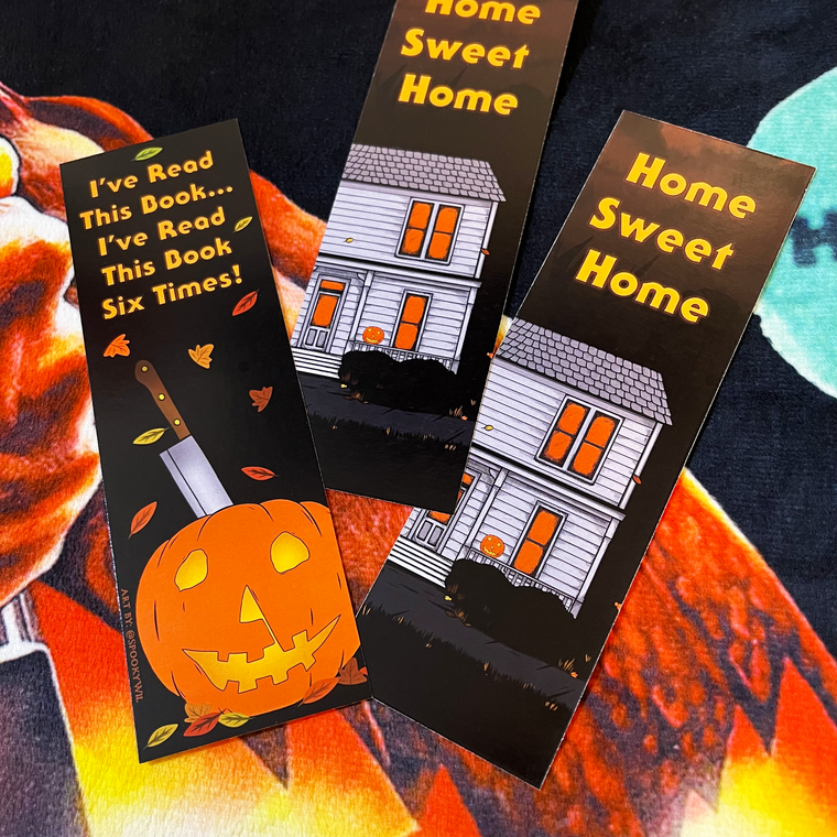 Home Sweet Home Halloween Bookmark