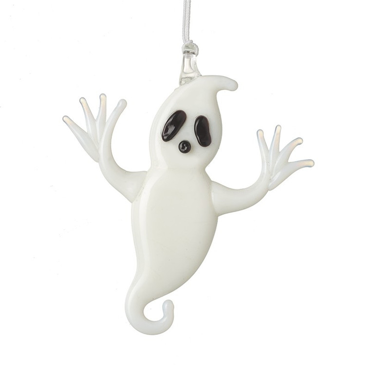 Glass Ghost Hanging Decoration
