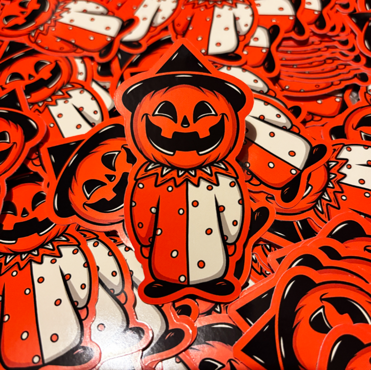 Happy Jack Large Vinyl Sticker