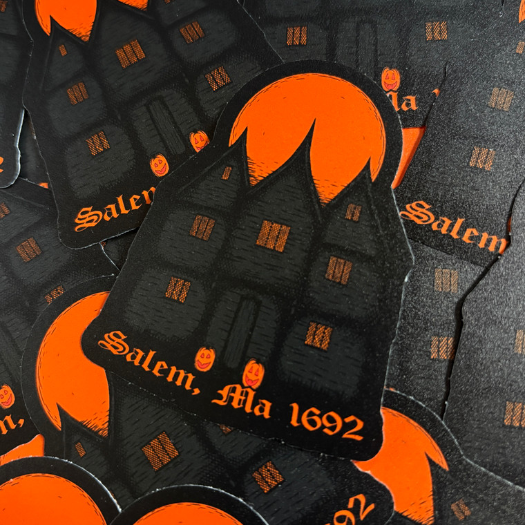 Salem Witch House Sticker