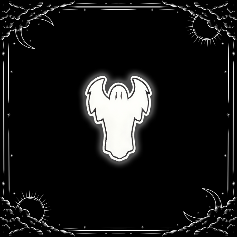 Gothic Sheet Ghost Pin Style 3