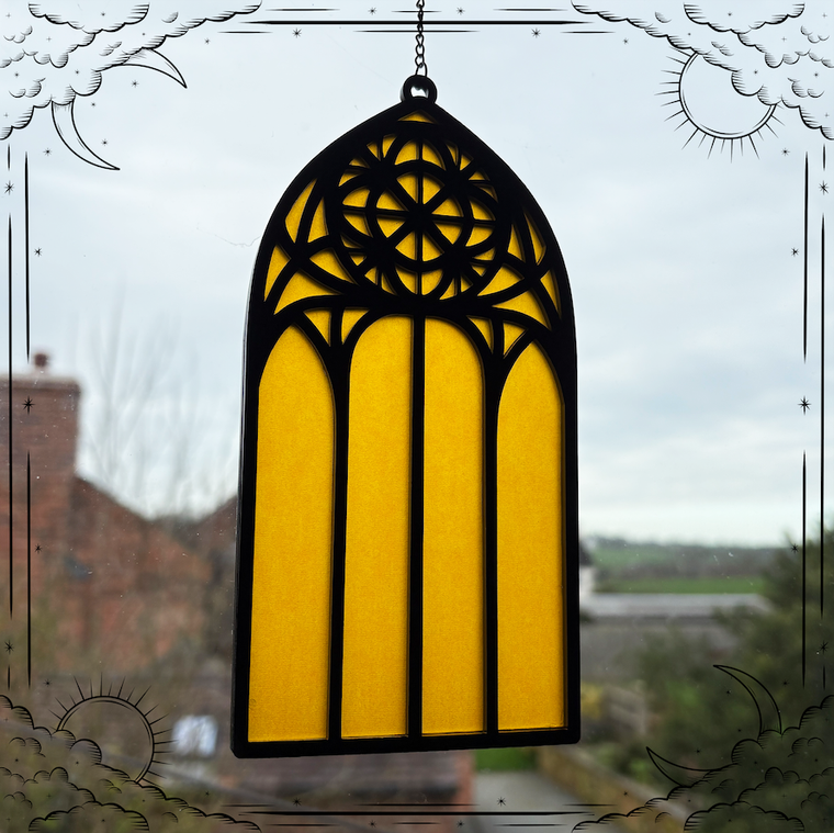 Church Window Suncatcher Style 2