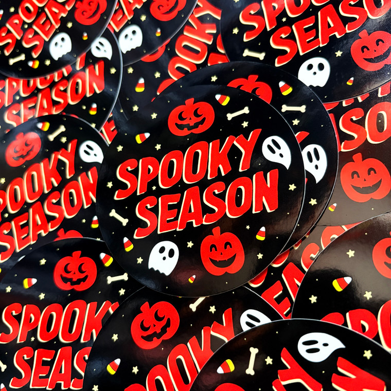 Spooky Season Halloween Large Sticker
