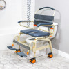 Open Box (New) Bariatric Shower Buddy Rolling Shower Chair