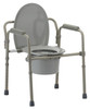 FOLDING COMMODE