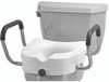 RAISED TOILET SEAT WITH DETACHABLE ARMS ARMS- 5 INCH LOCKING