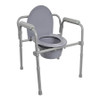 Commode Chair Fixed Arms