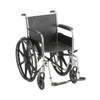 HAMMERTONE WHEELCHAIR - 16" WITH FIXED ARMS