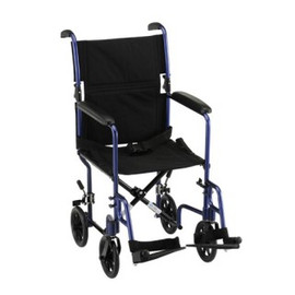 TRANSPORT CHAIR-19 INCH WITH SWINGAWAY FOOTRESTS