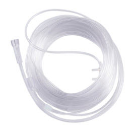 Nasal Cannula Low Flow Delivery Adult Curved Prong / NonFlared Tip 14' O2 Line