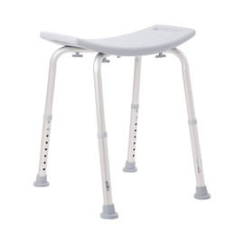 Bath Bench Without Arms Aluminum Frame Without Backrest