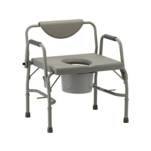 BARIATRIC DROP-ARM COMMODE