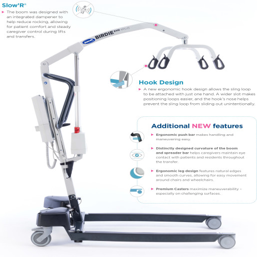 Birdie Evo XPLUS Patient Lift