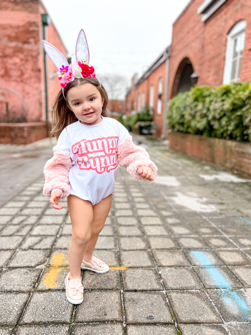 "Hunny Bunny" Sweater Romper