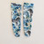 Blue Floral Zebra Knee Socks