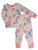 Two Piece Bamboo Jammies (Floral Puppies)
