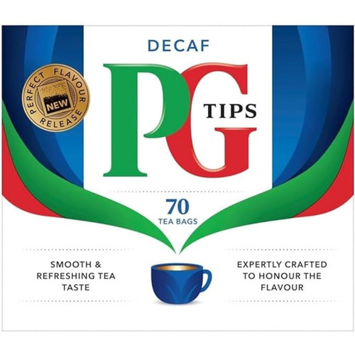 PG Tips Decaf Tea 70's
PG Tips is harvested from the finest tips of tea plants in Ceylon and Kenya PG Tips Decaf Tea 70's
PG Tips is harvested from the finest tips of tea plants in Ceylon and Kenya