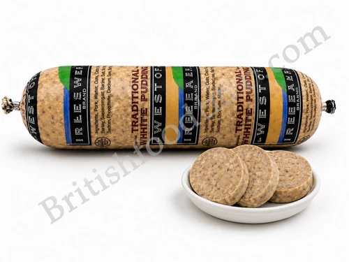 West of Ireland Traditional White Pudding 10oz- ( Choose 6 - 10 items to fill cooler)
