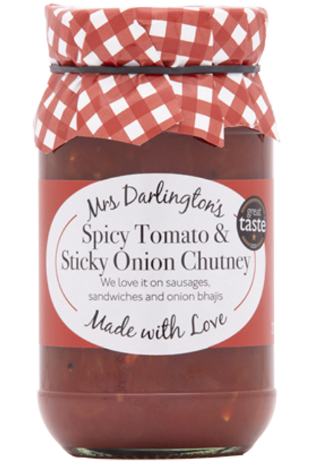 Mrs. Darlingtons Spicy Tomato & Sticky Onion Chutney 312g