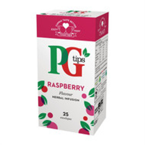 PG Tips Raspberry Infusion 25's 57g
Enjoy this special blend of aromatic and refreshing raspberry tea any time of the day. Lovely hot or iced. PG Tips Raspberry Infusion 25's 57g
Enjoy this special blend of aromatic and refreshing raspberry tea any time of the day. Lovely hot or iced.