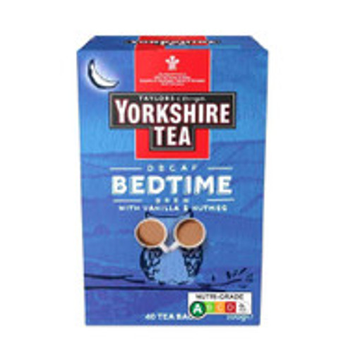 Yorkshire Bed Time Brew 40's- 100g
A smooth gentle evening brew, perfect for a late night cuppa