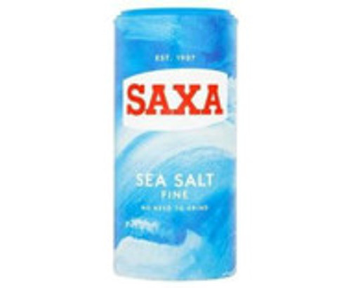 Saxa Sea Salt Fine 350g
Harvested from mineral rich sea water.