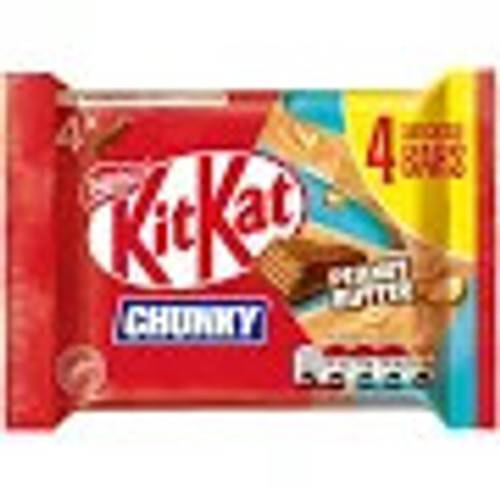 Kit Kat Peanut Butter Multipack (4x34g) 136g 
Sink into Kit Kats crispy wafer finger with a scrumptious creamed peanut topping & coated in a this milk chocolate. Now that is chunky!
ALLERGENS: Peanuts, Wheat, Milk Kit Kat Peanut Butter Multipack (4x34g) 136g 
Sink into Kit Kats crispy wafer finger with a scrumptious creamed peanut topping & coated in a this milk chocolate. Now that is chunky!
ALLERGENS: Peanuts, Wheat, Milk