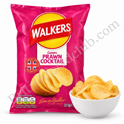 Walkers Prawn Cocktail Crisps 32g