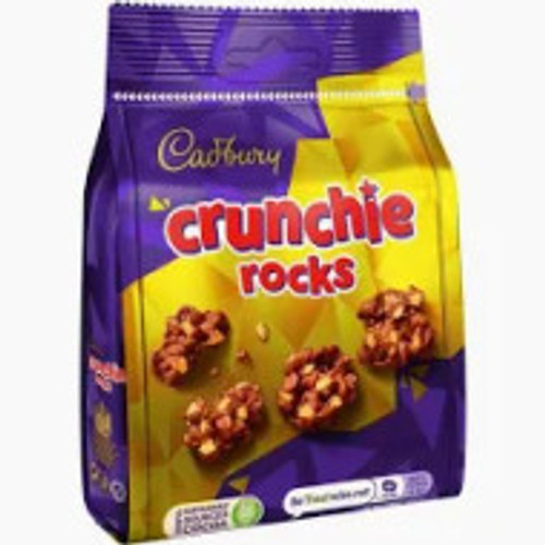 Cadbury Crunchie Rocks Bags 100g Cadbury Crunchie Rocks Bags 100g
