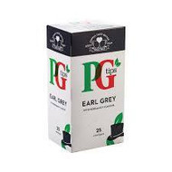 PG Tips Earl Grey 25's 57g 
PG Tips Earl Grey is a classic blend of black tea with bergamot for a citrus taste and inviting aroma. A delicious, invigorating cup of tea, any time of the day.