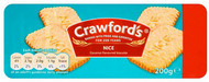 Crawfords Nice Coconut Flavoured Biscuits 200g      A Classic Sweet, Coconut Flavoured Biscuit
Allergens: Wheat