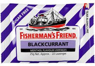 Fisherman's Friend - Sugar Free Blackcurrant Flavour 25g 

Powerfully strong for your sore throat - Perfectly strong for the intense Sugar Free blackcurrant aroma & fresh breath