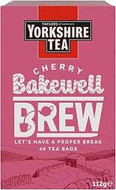 Yorkshire Cherry Bakewell Brew 40's - 112g x4
Now you can have you tea and cake at the same time.
This magical tea tastes just like a delicious Cherry Bakwell without all the crumbs! Sweet, Jammy & Almondy!