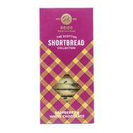 Reids Luxury Raspberry & White Chocolate Shortbread 150g x12
Rich & buttery with chunks of white chocolate and a hint of Raspberry.
ALLERGENS: Wheat, Milk, Soya Lecithin