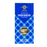 Reids Select Bleu Cheese & Walnut Shortbread 150g x12
Not all shortbread is sweet. Try this savoury shortbread with the distinctive flavour of Bleu Cheese and crunchy Walnuts
ALLERGENS: Wheat, Milk-Lactose, Walnuts