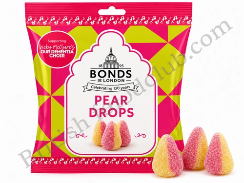 Bonds Pear Drops Bags - 130g
