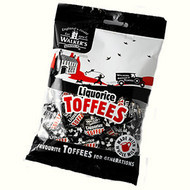 Walker's Nonsuch - Liquorice Toffee Bag - 150g x12
Delicious twist wrapped liquorice toffee!
Suitable for Vegetarians
Allergens: Milk, Soya