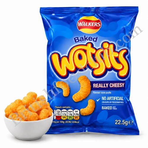 Walkers Cheese Wotsits Crisps 22.5