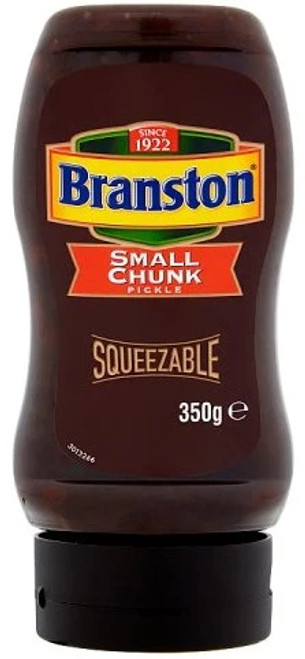 Branston Pickle Small Chunk Squeezy  350g
Branston Pickle Small Chunk is a nice change to Original Branston; and the smaller chunks make it easier for spreading.
ALLERGENS: Barley, Sulphites Branston Pickle Small Chunk Squeezy  350g
Branston Pickle Small Chunk is a nice change to Original Branston; and the smaller chunks make it easier for spreading.
ALLERGENS: Barley, Sulphites