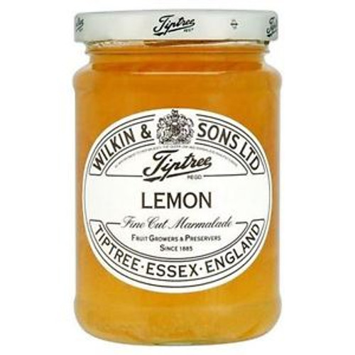 Tiptree Lemon Marmalade 340g
Fine cut semi-opaque lemon marmalade to enjoy with your toast, crumpets or baking