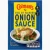 Colman's Onion Sauce 35g  x16
Colmans Onion Sauce is perfect with all meat and poultry dishes. A perfect addition for your
Sunday roast.  
ALLERGENS: Wheat, Mustard, Milk