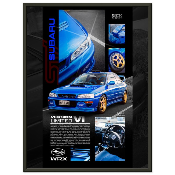 WRX LMTD6 - FRAMED