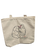 Darbster Beige Tote Bag