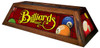 Billiards Red Table Light Brown Frame