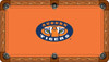 Auburn Tigers 9 foot Custom Pool Table Felt